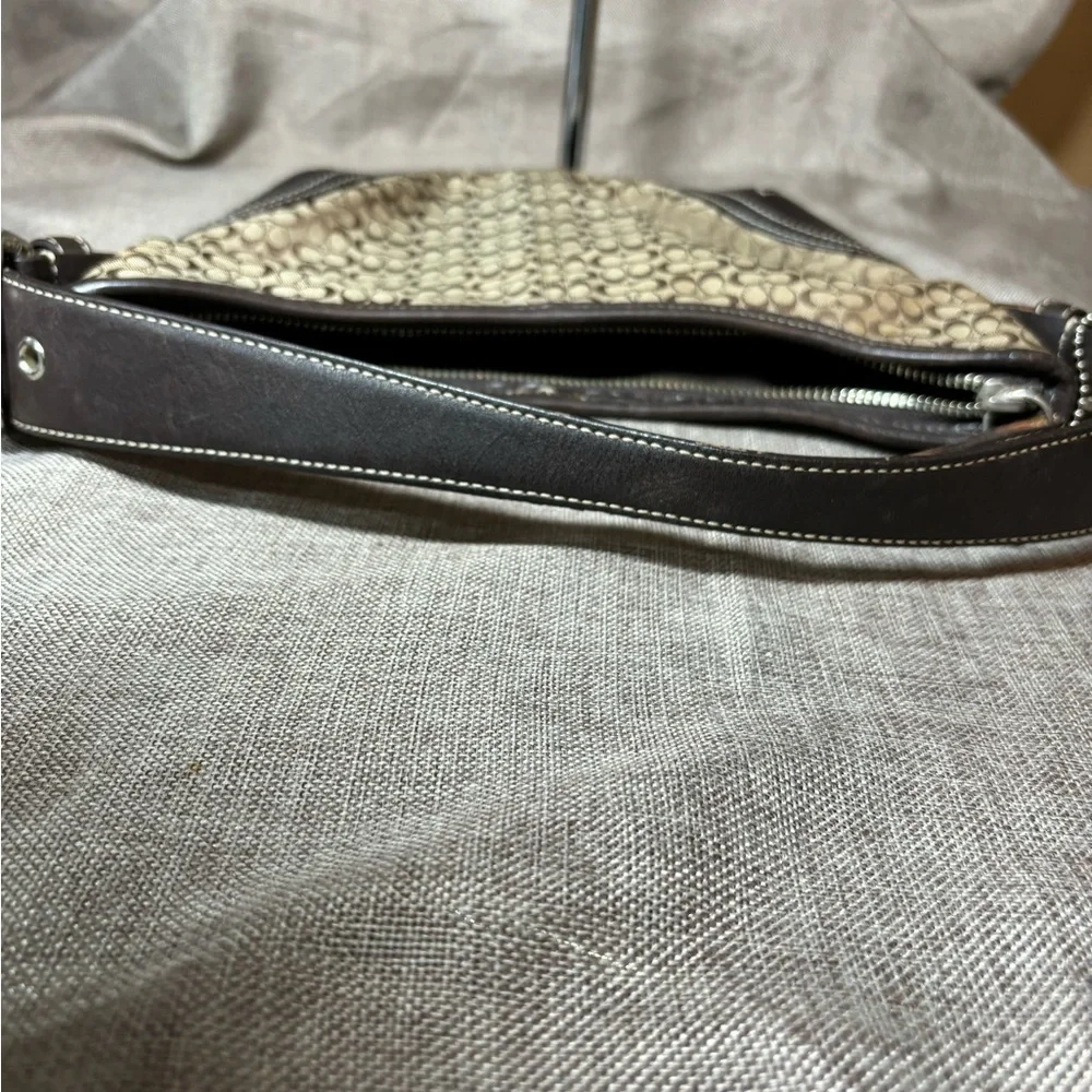 Vintage Coach 6351 Signature SOHO Crescent Hobo Pristine - Like New! Y2K